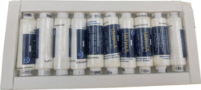 ARTPARASITE Madura Coats Ameto Ultima Premium Polyester Corespun Thread for Machine (White) Thread(180 m Pack of10)