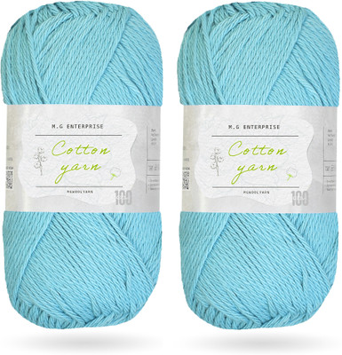 M.G Enterprise Baby blue Thread(338 m Pack of2)