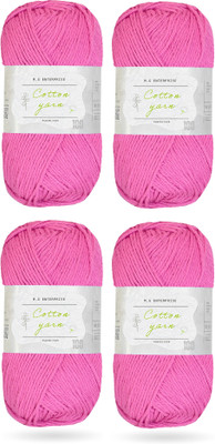 M.G Enterprise Carnation Pink Thread(676 m Pack of4)