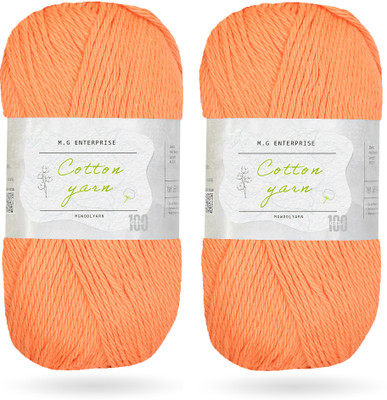 M.G Enterprise Burnt orange Thread(338 m Pack of2)