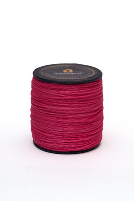 DAMODARAM 1mm Nylon Macrame Thread Cord For Art Craft & DIY Projects (100 MTR, Rani) Thread(100 m Pack of1)