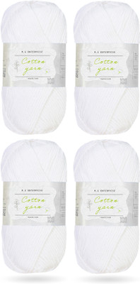 M.G Enterprise White Thread(676 m Pack of4)