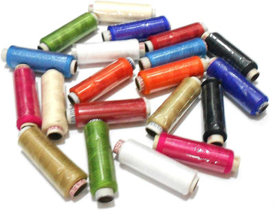 LightZone Threads, Stitching Thread Polyester Threads for Everyday Sewing Thread(180 m Pack of2)