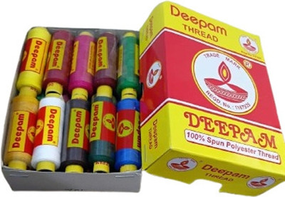 Deepam 20 Thread(180 m Pack of20)