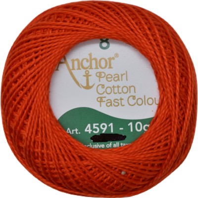 Hunny - Bunch Anchor Shade-335 Mercerised Premium Knitting Crochet CottonYarn Balls Knitting Thread(1000 m Pack of5)