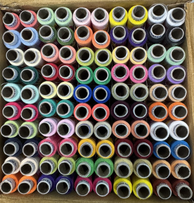 Aezzo Multicolor Thread(150 m Pack of100)