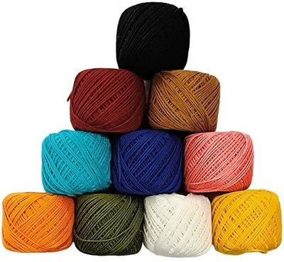 SHOPOBOX Dark Multi Thread(30 m Pack of10)
