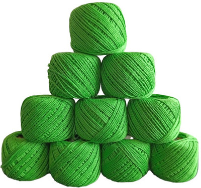 Lipsa Enterprise parrot green Thread(30 m Pack of10)
