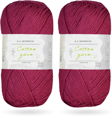 M.G Enterprise burgundy Thread(338 m Pack of2)