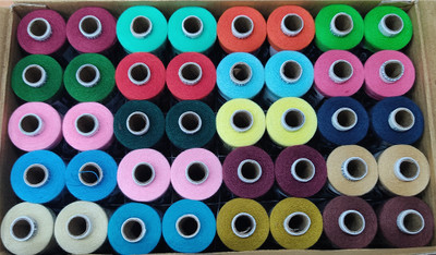 TOREX 2 PLY 800 Meter Polyester Sewing Threads (20 Dark & Light Set L-8) Thread(800 m Pack of40)