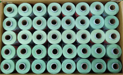 TOREX 2 PLY 800 Meter Polyester Sewing Threads 5 Shades of Pista-Green Thread Thread(800 m Pack of40)