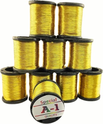 zaan fashiion GOLD Thread(1000 m Pack of10)