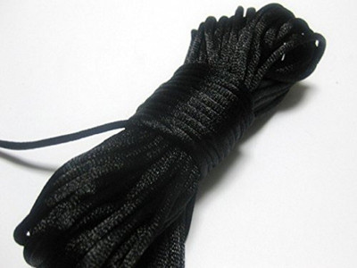 oramsa Black Silk Dhaga, Silk Thread, Nazar Dhaga - (Black, 20 m) Thread(20 m Pack of1)