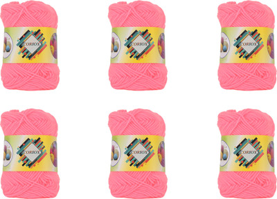 coriox Light Pink Thread(100 m Pack of6)