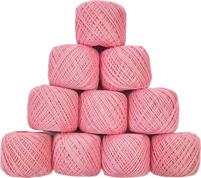 Lipsa Enterprise Light Pink Thread(30 m Pack of10)