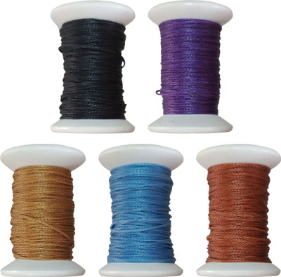 kozha Multicolor Thread(20 m Pack of5)