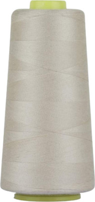 Hunny - Bunch Spun Polyester Overlocking Thread Khaki Thread(5000 m Pack of1)