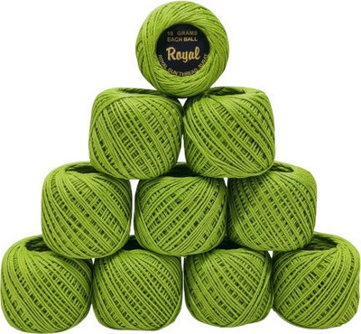 ROYAL GUN THREAD Parrot Color Thread(35 m Pack of10)