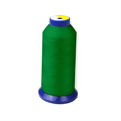 ANWALA MARKA Nylon sewing thread for thick fabric stitching,canvas,seat,mattress etc, Green Thread(500 m Pack of1)