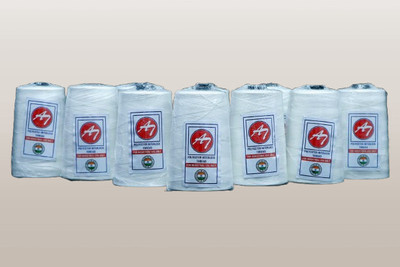 ARYAN White Thread(3000 m Pack of10)
