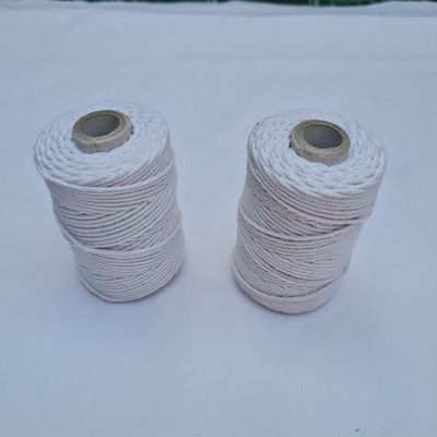 Styraze Cotton Piping Thread Dori for Dresses, Pillow Covers, and Clothes | Sewing Thread(100 m Pack of2)