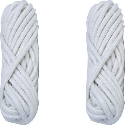 JKB TRADERS White Thread(24 m Pack of2)