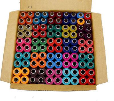 TOREX MULTICOLOR Thread(300 m Pack of100)