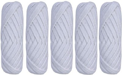 JKB TRADERS White Thread(40 m Pack of5)