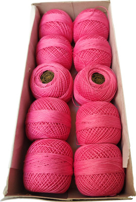 Quickcollection Cotton Embroidery Balls (Dn No.54) Thread(90 m Pack of10)