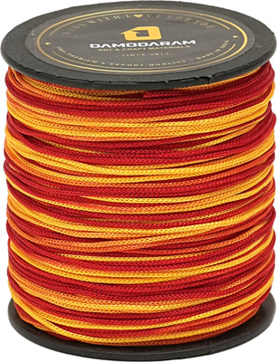 DAMODARAM 1mm Nylon Macrame Thread Cord Dori For Art Craft & DIY Projects (Moli) Thread(100 m Pack of1)