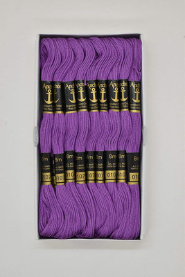 Hunny - Bunch Anchor Thread Stranded Cotton Skeins Threads (Set of 25 Pieces)(Shade no.107) Thread(8 m Pack of25)