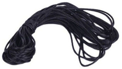 LightZone Silk Dhaga, Black Cotton Thread, Nazar Dhaga -10 Mtr Thread(10 m Pack of2)