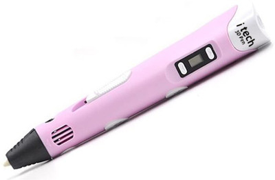 kwikonmart i tech Kids Friendly Magic 3D Pen Super value Pack (Pink) by WOL3D 3D Printer Pen