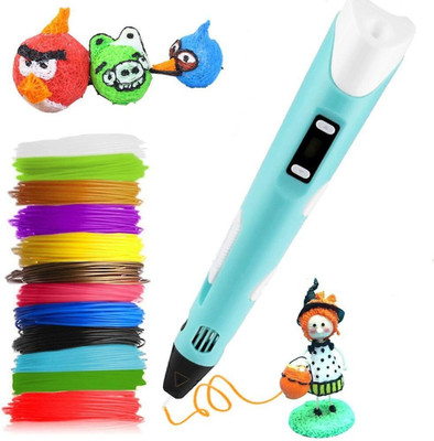 Extraposh 3D-Printing Pen with LCD for 1.75mm PLA and ABS for 3D Drawing 3D Printer Pen