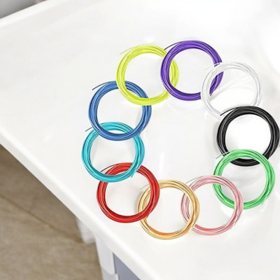Bachpan Korean 3D printer pen PLA Filament wire Pack of 10 each 5M 3D Printer Pen