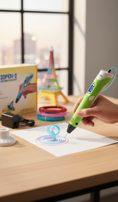 GUNNU set of 3D Pen, LCD Display with 3 Different Colors 3D Printer Pen 1 3D Printer Pen