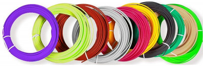 KAMMATESWARA 3D pen filament 10 different colors 5 m each 3D Printer Pen