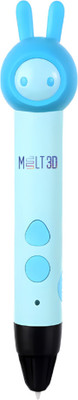 Melt3D Crafter Blue bunny Smart 3D Drawing Pen for Kids and Adults with 3D Printer Pen