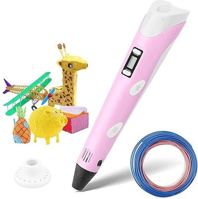 Royal krafts 3D Pen for Kids| 3D Pen with 3 * 1.75MM PLA Filaments 10m Each 3D Printer Pen