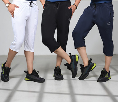 Ve Run Solid Men Three Fourths