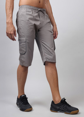 HAUWER Solid Men Three Fourths