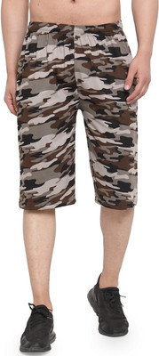UZARUS Printed Men Three Fourths