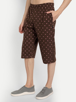 Zeffit Printed Men Three Fourths