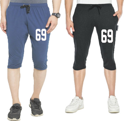 Diwazzo Graphic Print Men Three Fourths