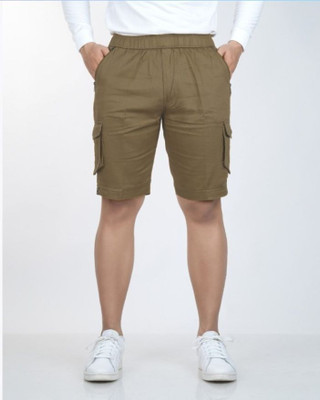 Jaydev Solid Men Three Fourths