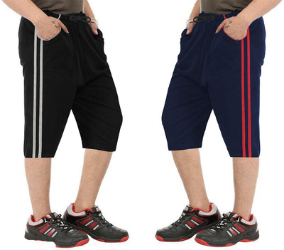 RoyalTex Solid Men Three Fourths