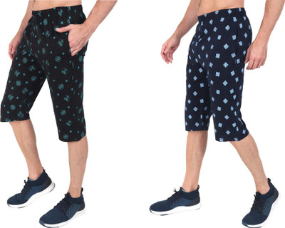 Zeffit Printed Men Three Fourths