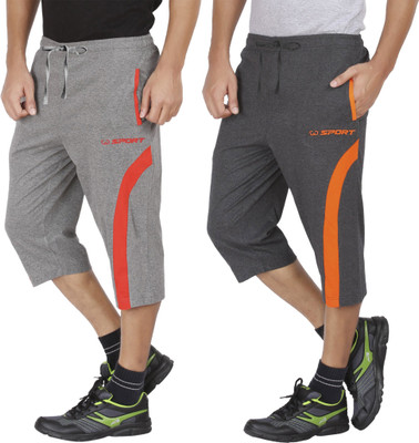 SOUTHTREE Striped Men Three Fourths