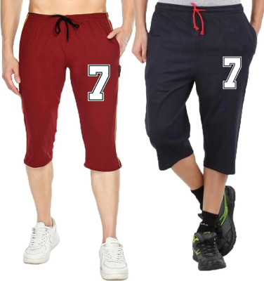 Diwazzo Graphic Print Men Three Fourths