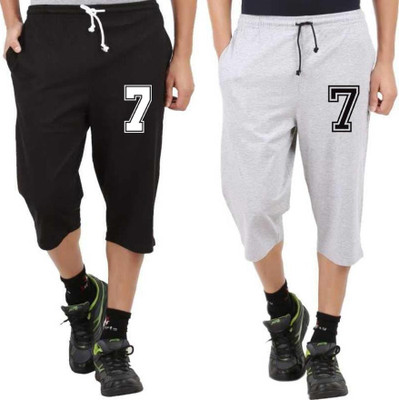 Diwazzo Graphic Print Men Three Fourths
